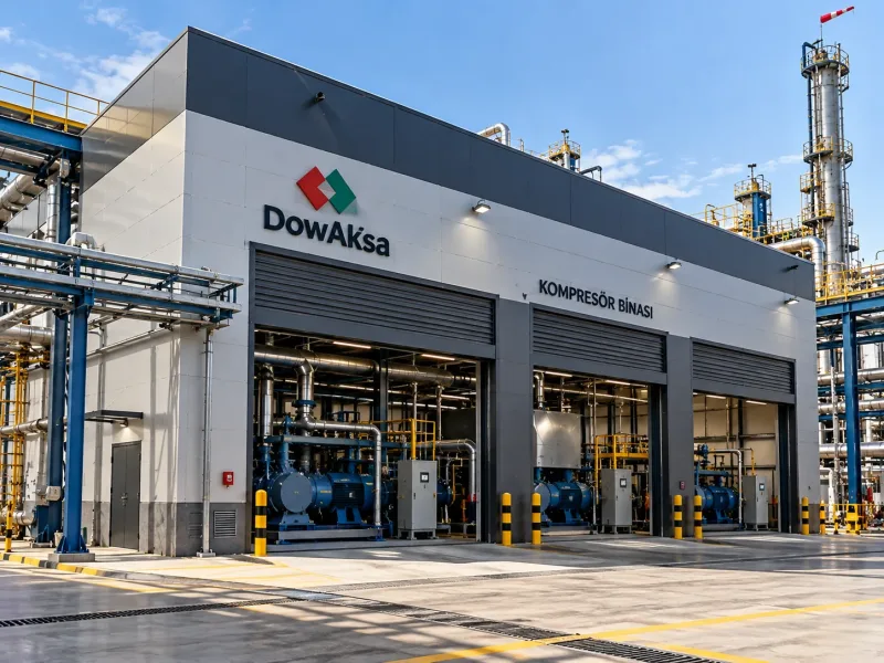 DOWAKSA – 216 m² Kompresör Odası Elektrik İç Tesisat Projesi