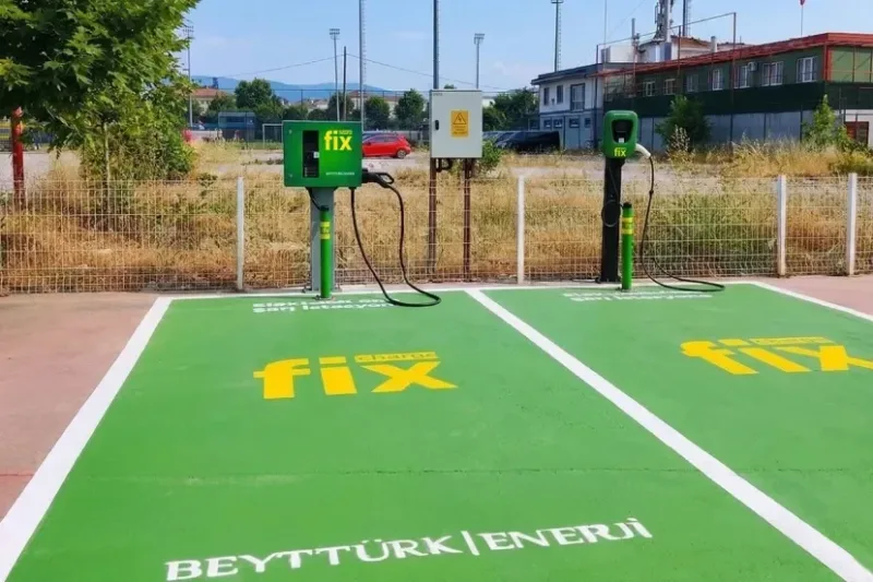 Duru Otopark & Oto Yıkama – Fix Charge Elektrikli Araç Şarj İstasyonu