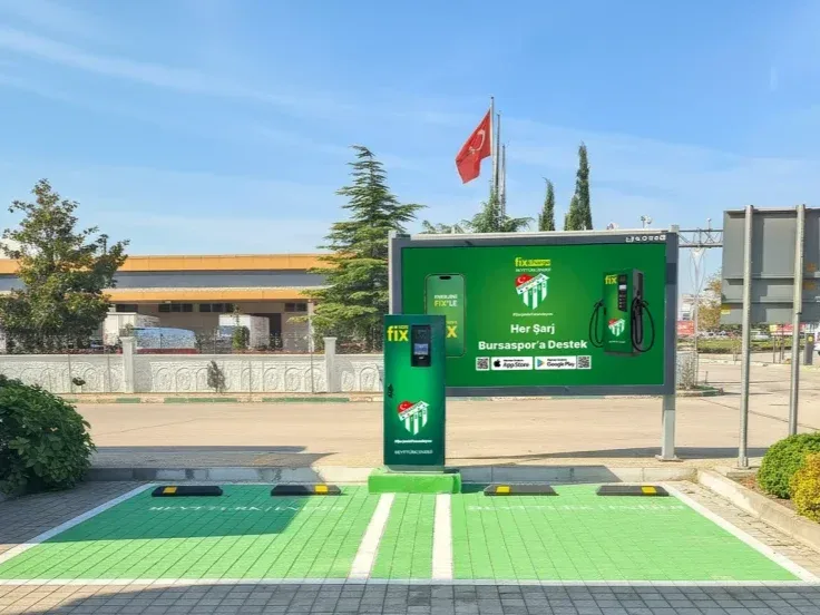 Kestel OSB – Fix Charge Elektrikli Araç Şarj İstasyonu