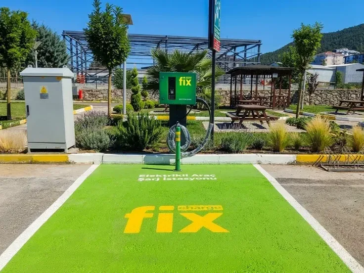 Taşköprü Sosyal Tesisleri – Fix Charge Elektrikli Araç Şarj İstasyonu
